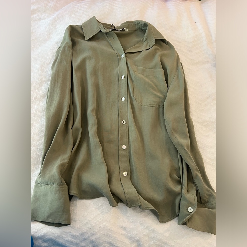 Zara button down